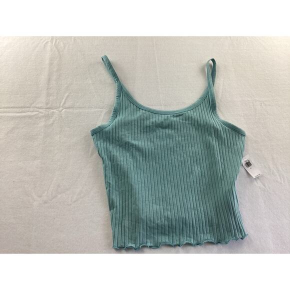 Old Navy Seafoam Ribbed Tank Top *New* sz XL - Picture 1 of 3
